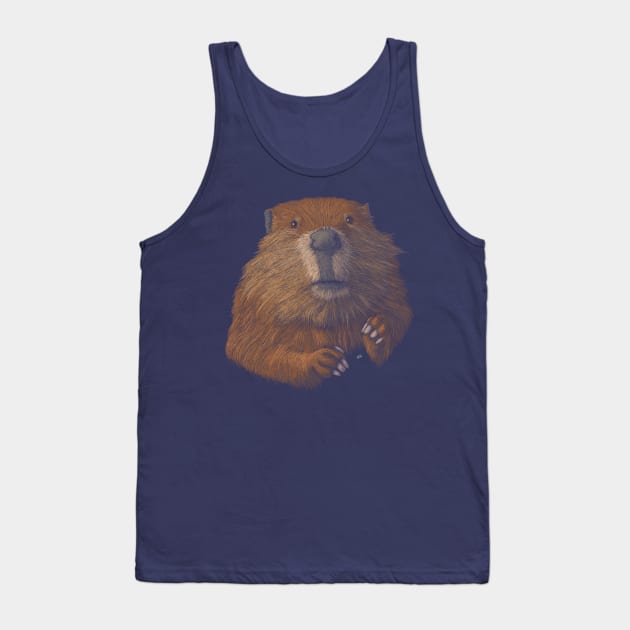 Beaver Tank Top by Walking in Nature